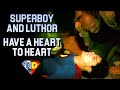 Superboy  luthor have a heart to heart mine games  airemastered 4k  superboy the legacy