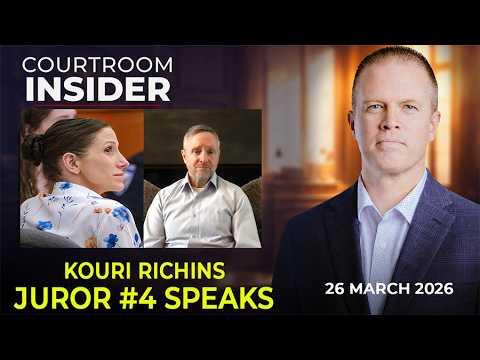 COURTROOM INSIDER | Tony, Juror #4 in the Kouri Richins' trial, speaks out for the first time