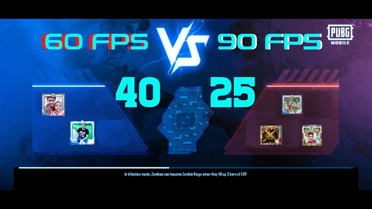 Custom Room 60 fps vs 90 fps Frienly TDM TPP Gameplay Pubg Mobile ...