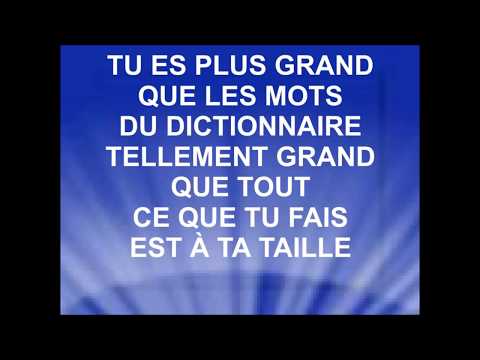 TU ES PLUS GRAND - Nadège Mbuma