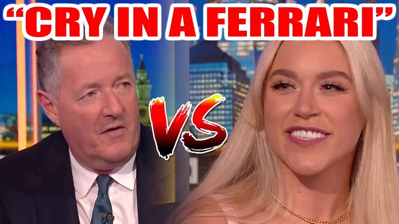 Piers Morgan vs Elle Brooke - "My Kids Can Cry In A Ferrari"