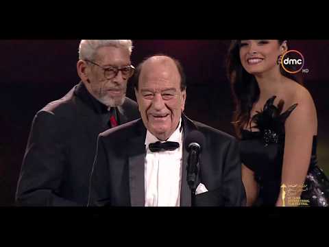 مهرجان القاهرة السينمائي الدولي ندوة تكريم الفنان حسن حسني