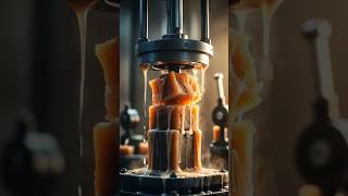 Hydraulic ke dum se Barfi ka perfect press! 🍬 #SweetMagic