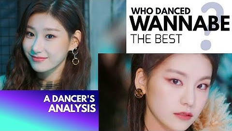 Who danced ITZY WANNABE the best? A Dancer