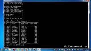 Structured Query Language Tutorial SQL Part 38   UCASE Function Command Prompt   CMD
