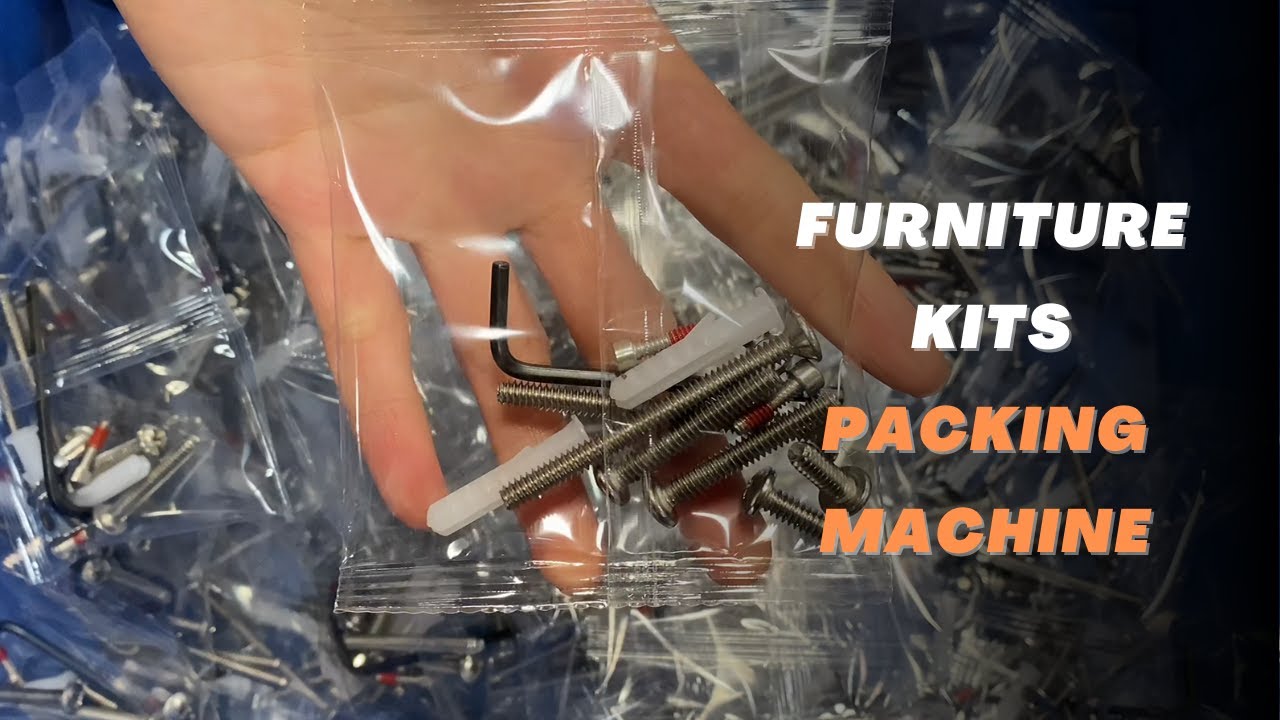 7B Screws hexagonal wrenches spacers furniture hardware automatic packaging machine