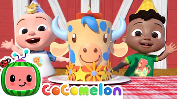 JJ's Birthday At The Farm Song | CoComelon Nursery Rhymes & Kids Songs