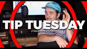 Vocal Comping Tips | #TipTuesday at Rock City Studios