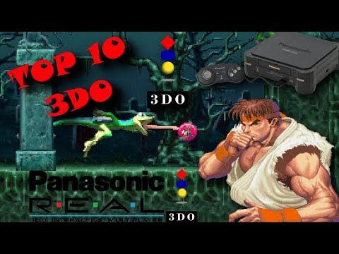 TOP 10 3DO (PANASONIC) OS MELHORES JOGOS DO CONSOLE