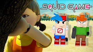 Boyfriend and Pico play Squid Game in Minecraft!