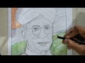 Sarvepalli radhakrishana drawing/ teacher Day spcial/Neel art 407