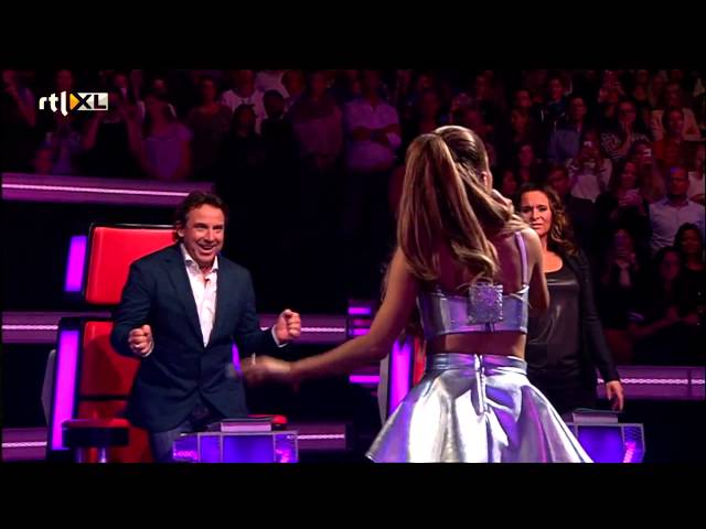 Ariana Grande - Break Free (The voice of Holland: Liveshow 1) [HD] class=