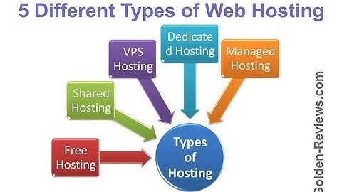 5 Different Types of Web Hosting