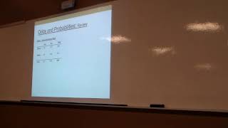 Logistic Regression (Psyc 5300 Lecture 14: Spring 2019)