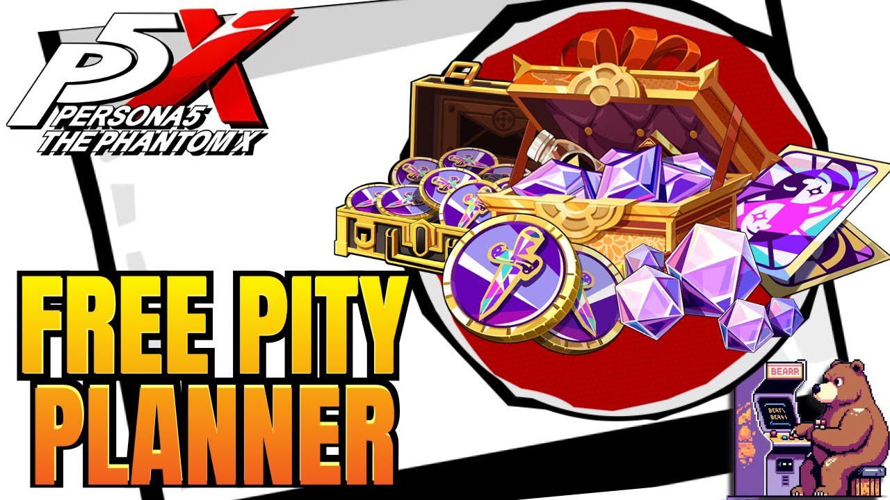Free Gem Pity Planner for Persona 5X!