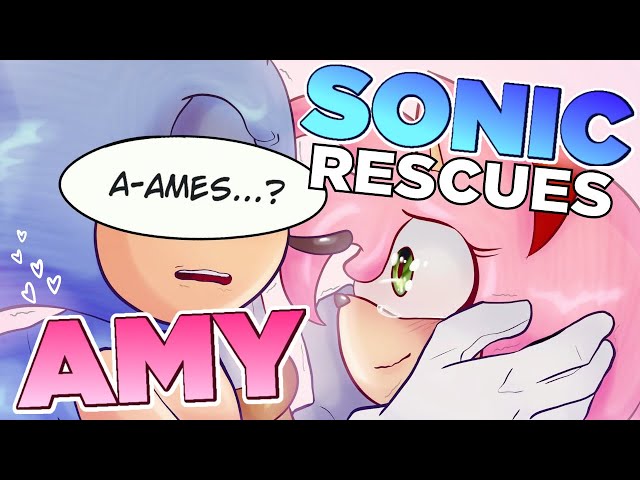 The Cursed Amulet - Sonic Boom Comic Dub (Sonamy) 