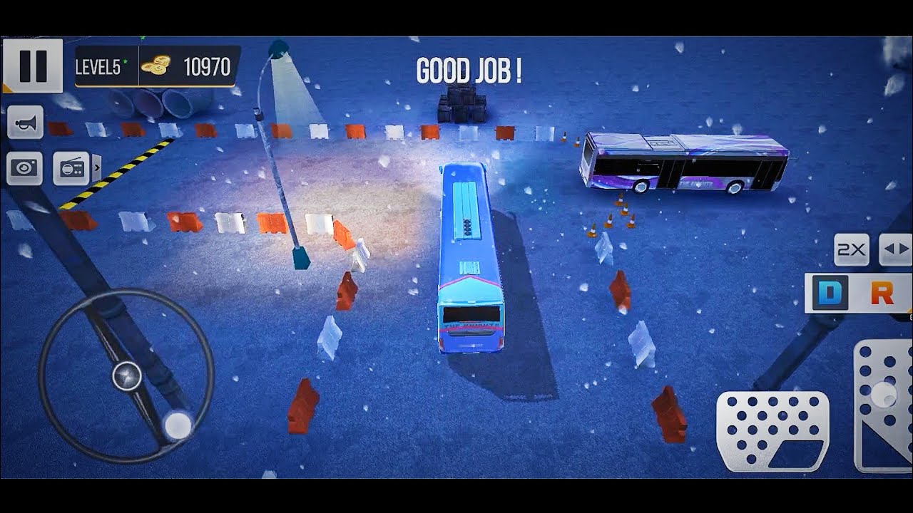 🚒Modern Bus Driver Parking 3D 🎮Game Video | 😎Bas Drive Parking 3D 🤪Game ...