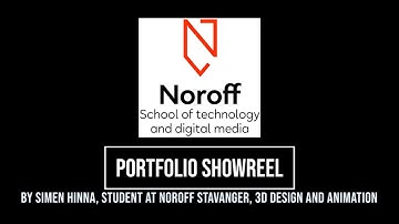 Noroff 3D Design & Animation First Semester Portfolio