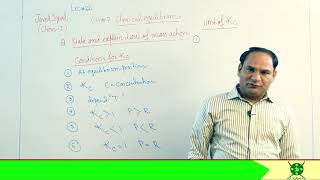 Ch 7 Condition For Equilibrium Unit Of Kc