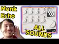 Monk Echo By Mentha Works, REVERB, DELAY &amp; Distortion, Monk Echo