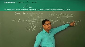 Part 9 - Problems on continuity and differentiability (Prof. K. C. Sinha)