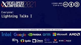 XDC 2021 | Lightning Talks (Day 1)