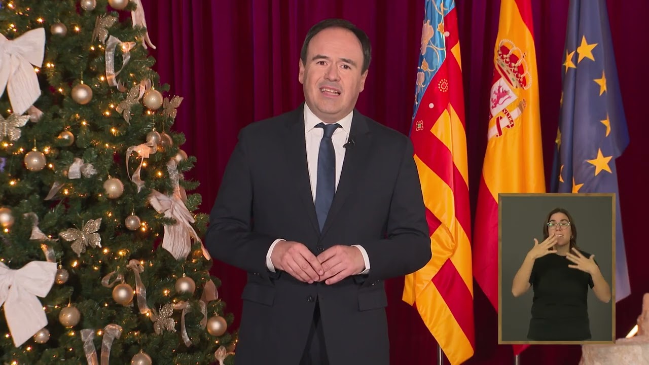 Maestrat Tv - 🏛🗣 Missatge de Cap d'Any del president de la Generalitat, Juanfran Pérez Llorca