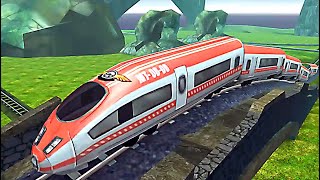 Train Simulator 2020: free train games - Level 30 END Using New Train Flash Track screenshot 1