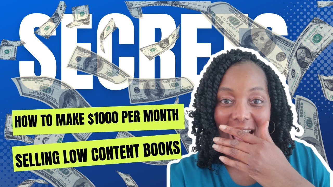 How To Make $1000 on KDP Publishing Low Content Books| Passive Income ...