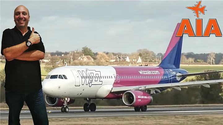 Wizz Air Airbus A321-271NX Take Off Luton Airport - Amazing!