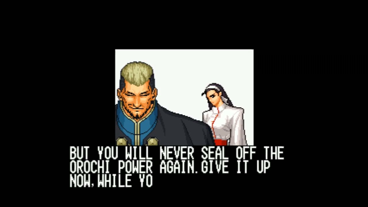 The King of Fighters 96 All Team Ending Cinematic ShowCase No Commentary