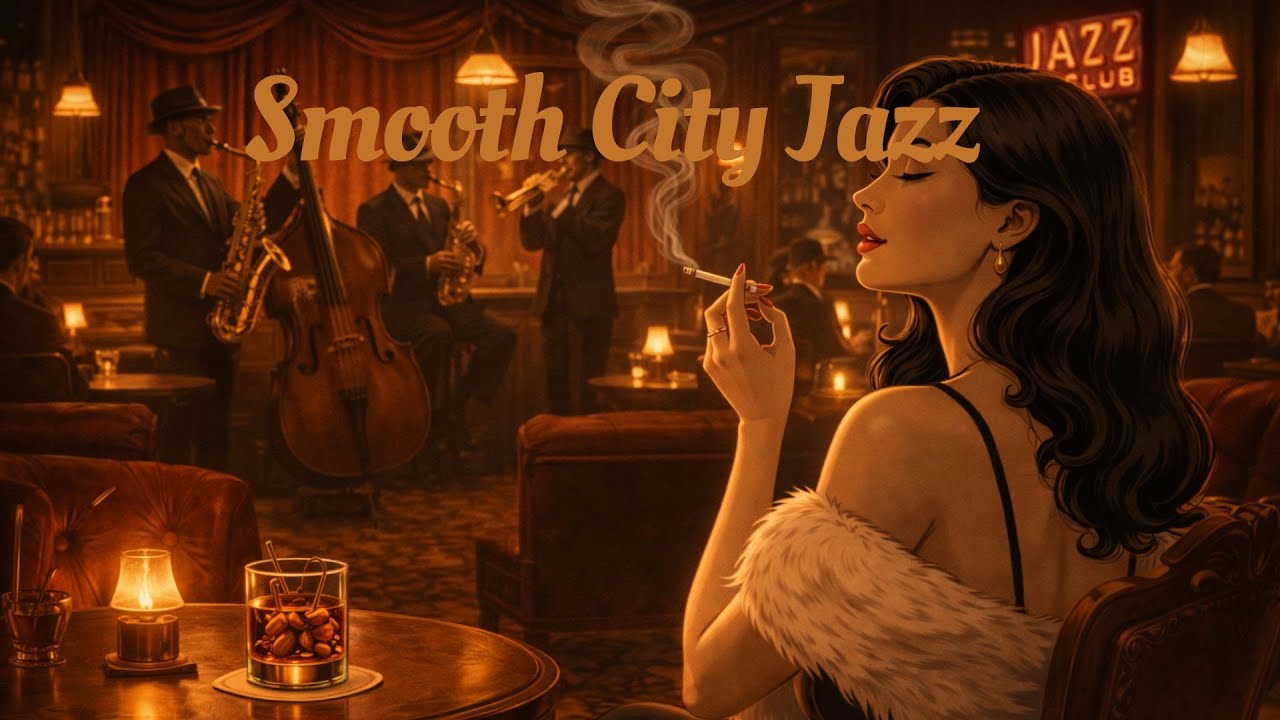 Late Night Romantic 1950s Jazz Lounge 🎷 | Smooth & Relaxing Vintage Jazz for Cozy Nights