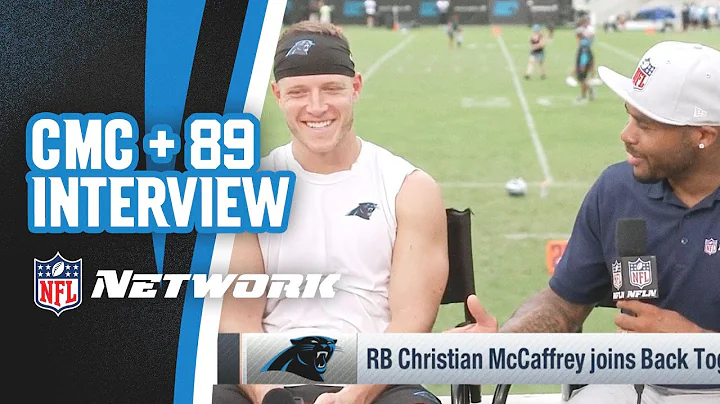 Christian McCaffrey tells Steve Smith Sr.: This is...