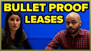 16 Points To A Bullet Proof Lease Signing