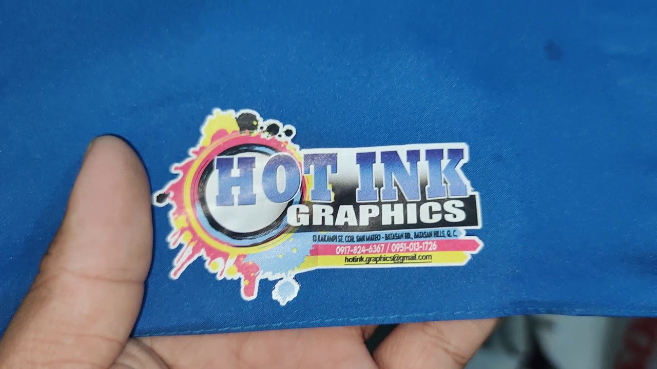 Dtf print and press in Umbrella logo