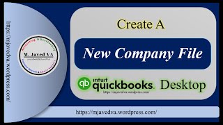 Create New Company File in Quickbooks Desktop