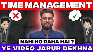 TIME MANAGEMENT NAHI HO RHA HAI? | YEH VIDEO JARUR DEKHNA | JR TUTORIALS |
