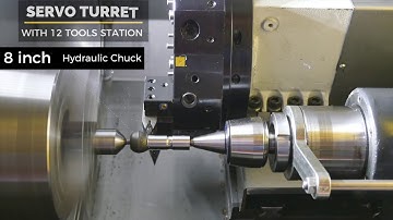 St-250  CNC Lathe with Integrated Gantry Loader