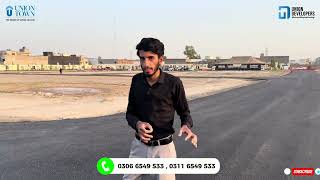 B Block UNION TOWN Lahore | Black Top Start | Latest Development Updates | Pine Avenue Road
