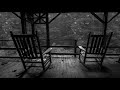 NO ADS || Ten Hours of Rain Sounds || Front Porch || Calming for Sleep, Work, Study