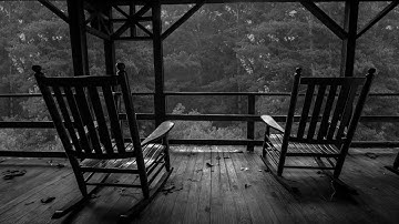 Front Porch Rain || No Ads Mid Video | Ten Hours of Rain Sounds || Front Porch || Calming for Sleep