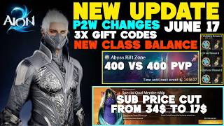 AION 2 NEW UPDATE : Monetization and P2W, 400vs400 PVP, Class Re-Balance | Global Release Changes