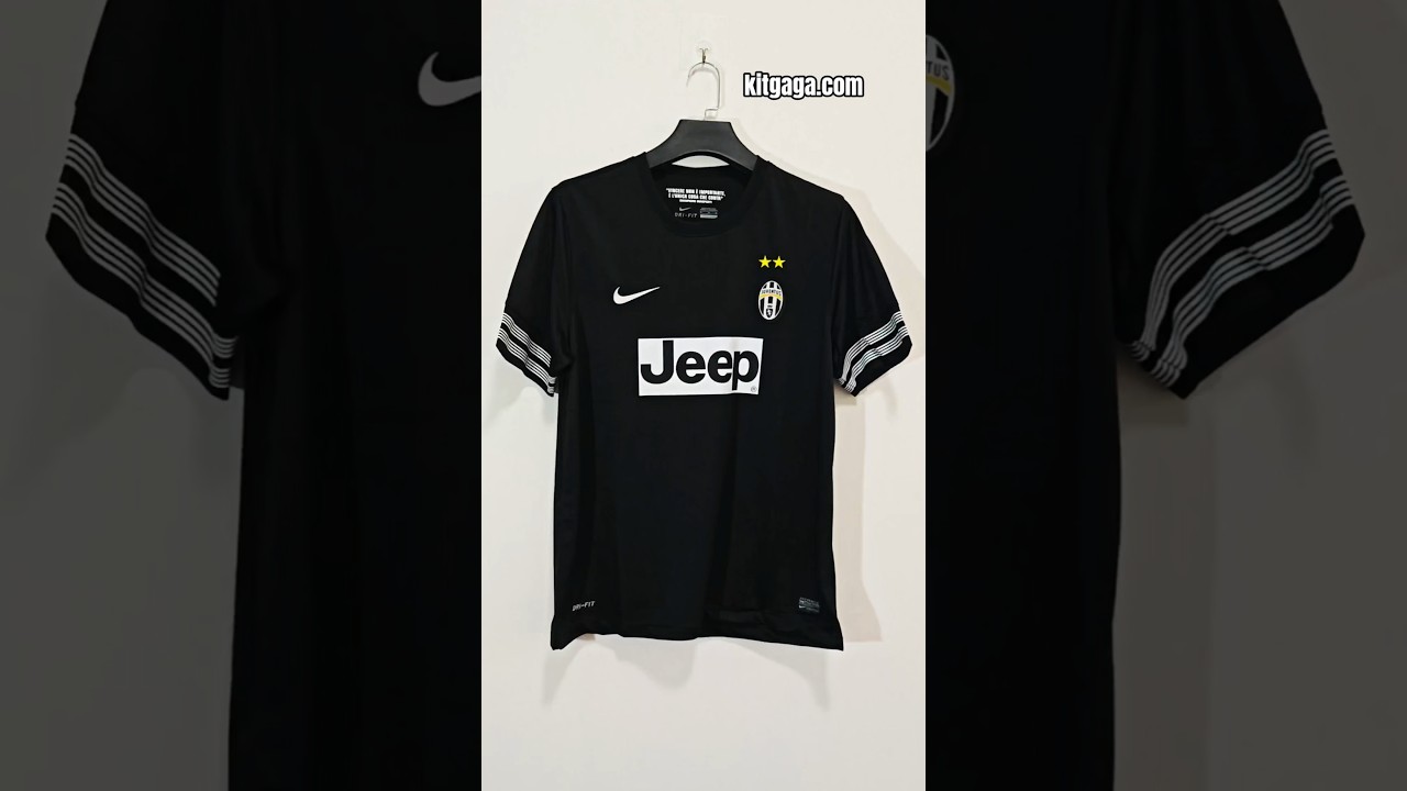 ⚫️    🏁2012-2013 Juventus Away Black Retro Jersey ⭐ ✨ 🖤 ◼️ 🔲 