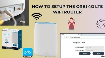 How to setup Orbi 4G LTE wifi router | complete guide to setup Orbi 4G LTE wifi router
