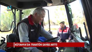 Kütahyada Traktör Sayisi Artti