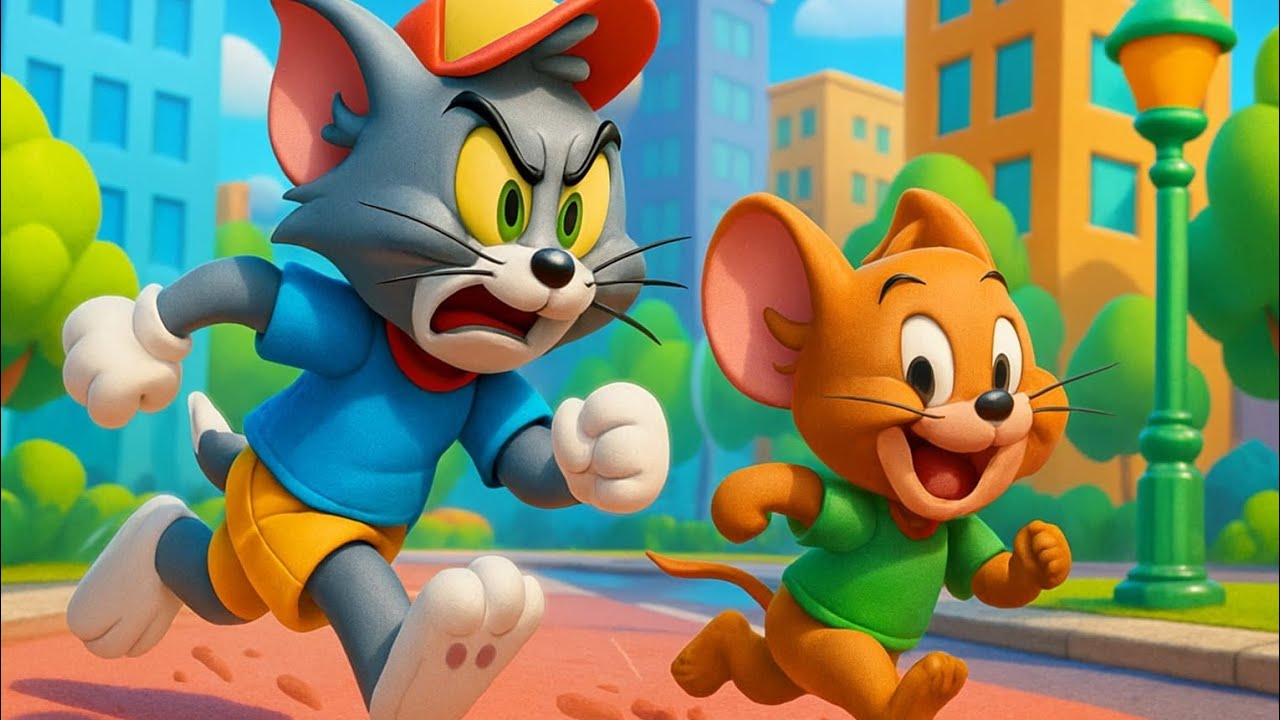 Tom & Jerry’s Giggle Party 🎈 | Funny Cartoon for Kids 😂 - YouTube