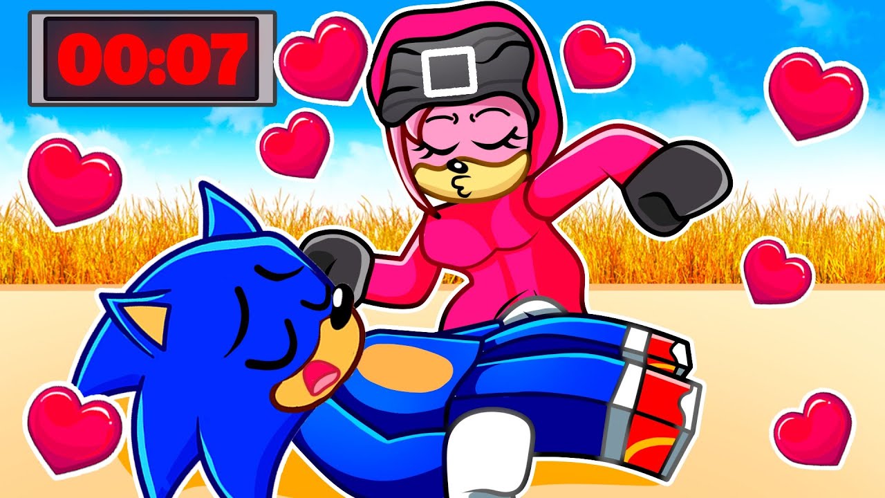 La Guardia del Juego del Calamar se Enamora de Mi!