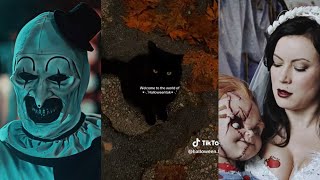 Horror/Halloween tiktok edits because its summerween