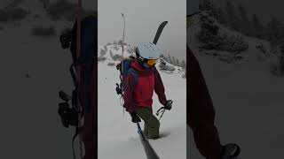 With hard work, great things can be achieved. #mountainswiev#skiing #himalayantrip #travel #love