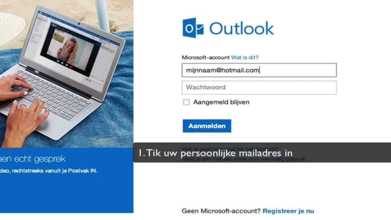 Hotmail sign in aanmelden